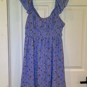 Altar'd State Lavender Floral Dress